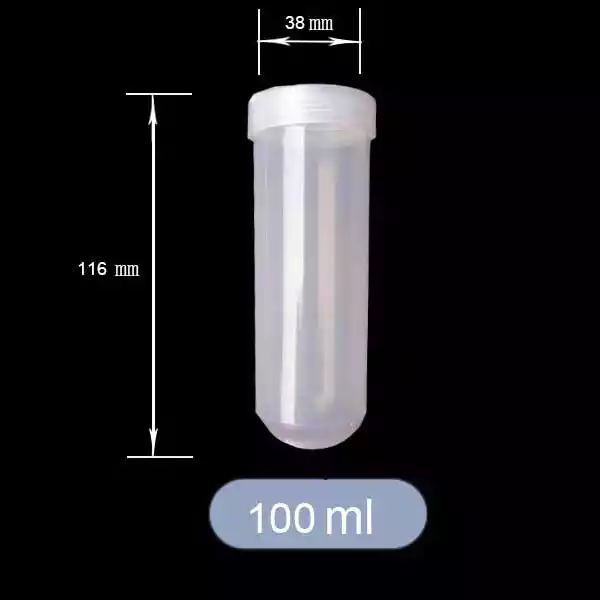 100ml Centrifuge Tube size details