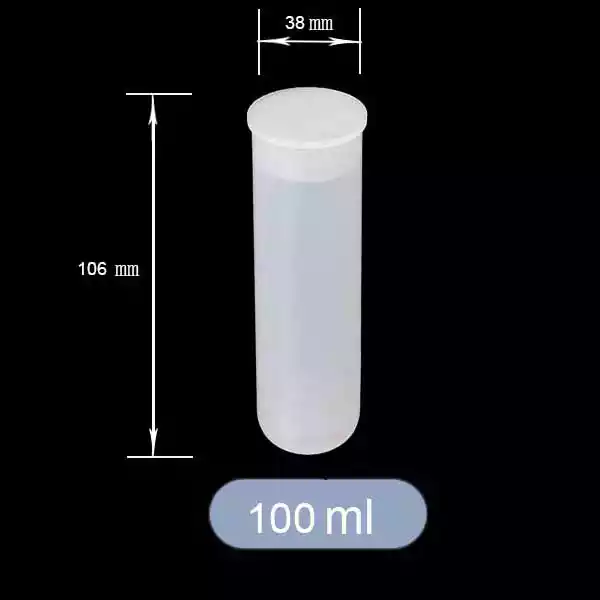 100ml centrifuge tube size details