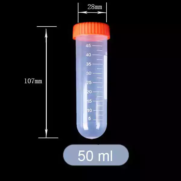 Centrifuga Para Tubos de 50 ml con tuerca