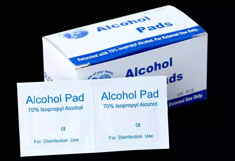 alcohol wipes