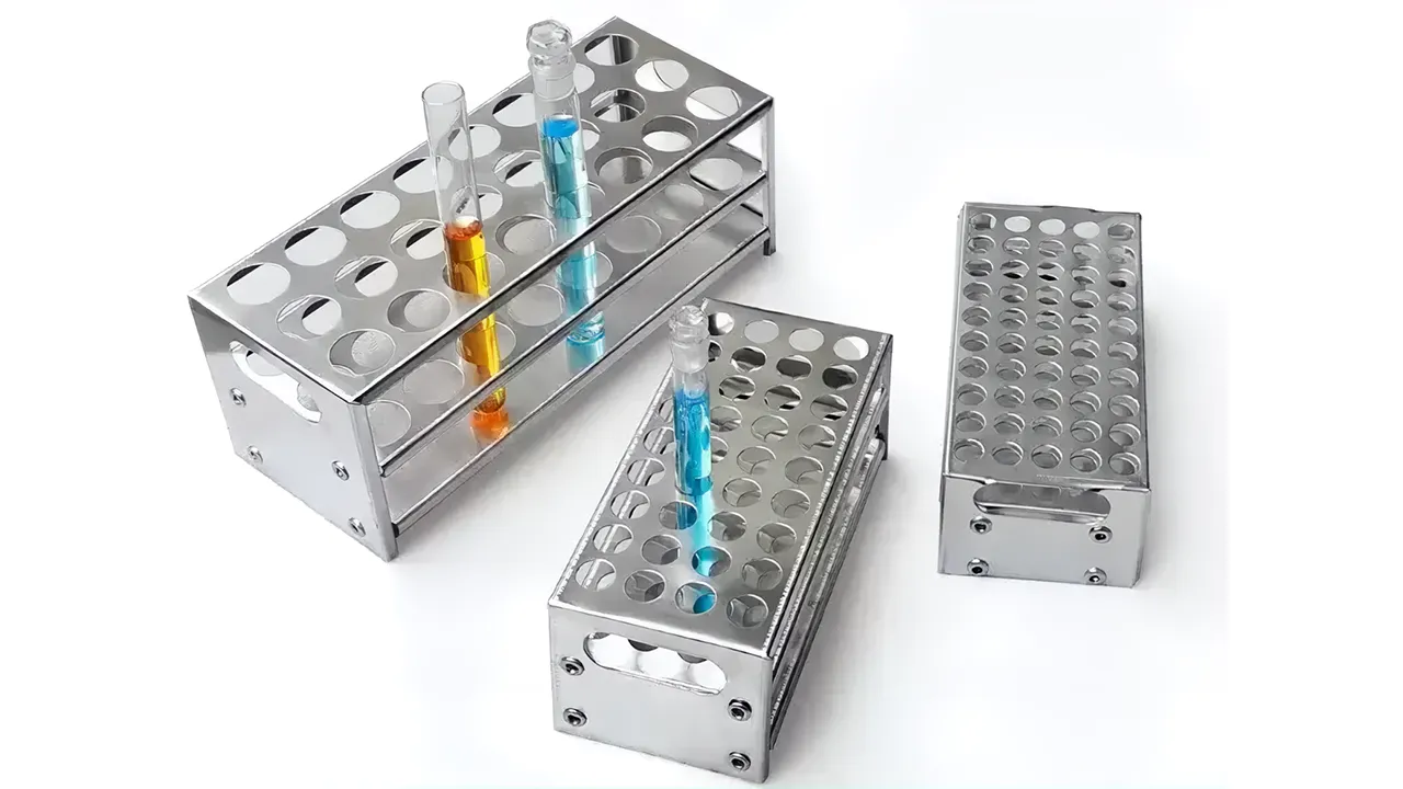 Aluminium Test Tube Stand