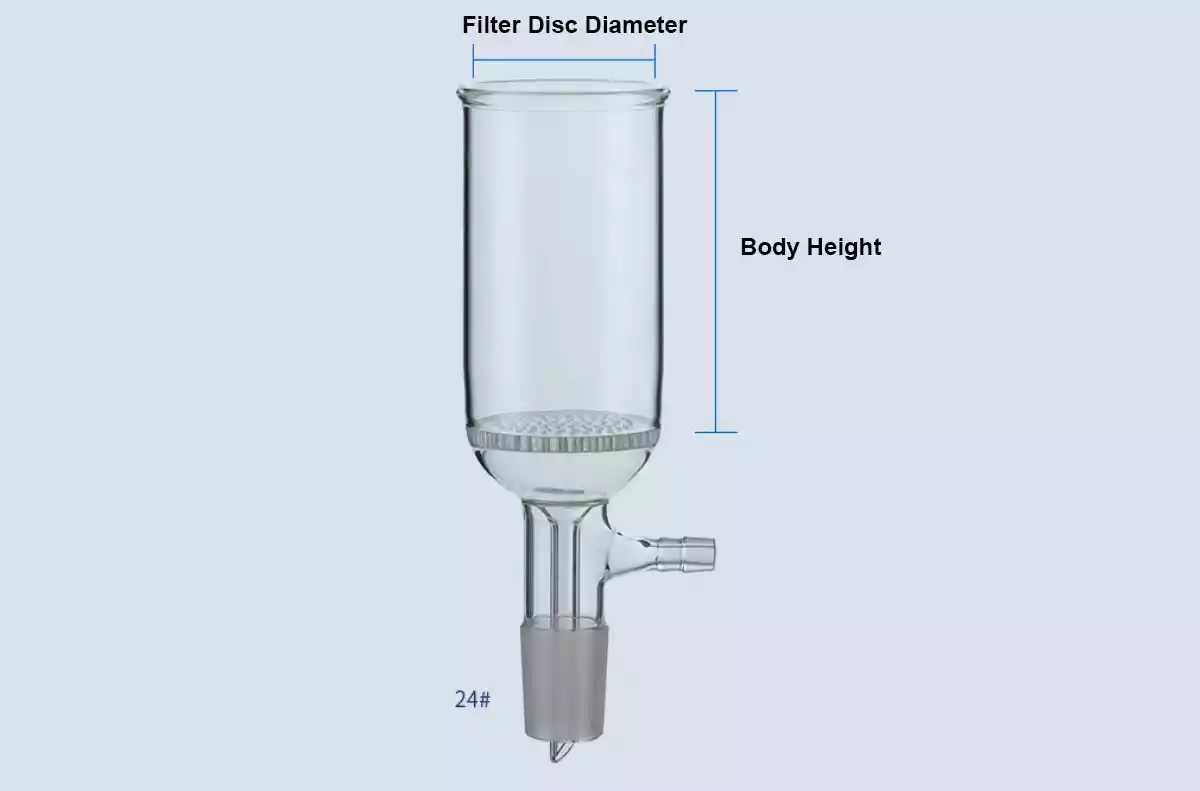 Buchner funnel with Suction Filtration Function