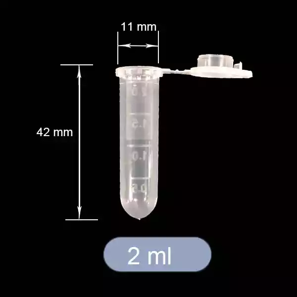 2ml centrifuge tube Size Details