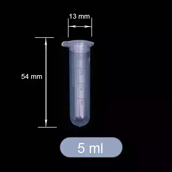 Tubos de Centrifugacion 5ml