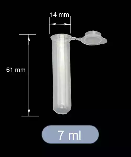 7ml Centrifuge Tube Size Details