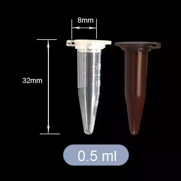 Tubos de Centrifugacion de 0.5ml