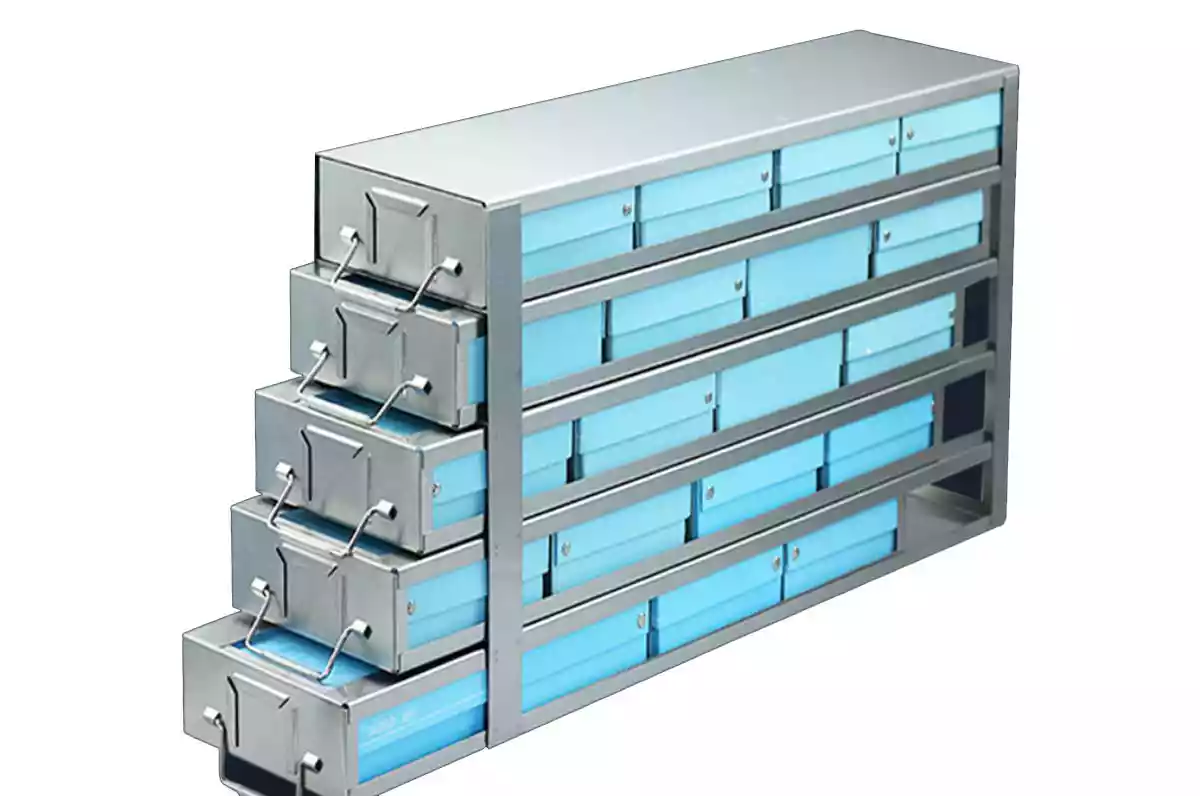 Cryobox Freezer Racks Drawer Type