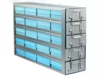Cryobox Freezer Racks Drawer Type
