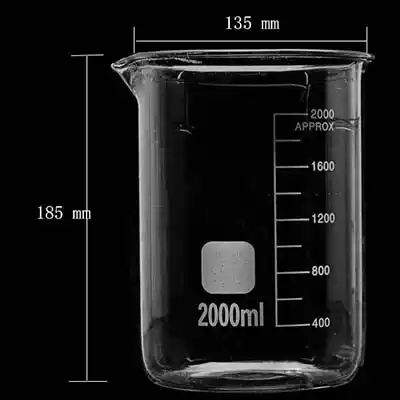 2000 ml Glass Beaker