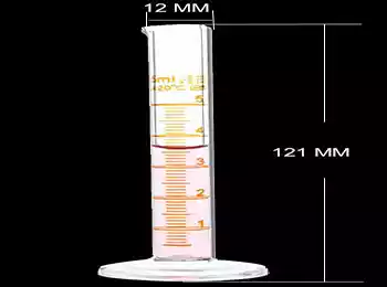 5 ml Glass Graduated Cylinder