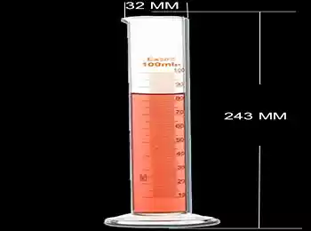 100 ml Glass Graduated Cylinder