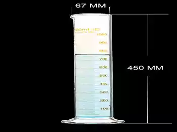 1000 ml Glass Graduated Cylinder