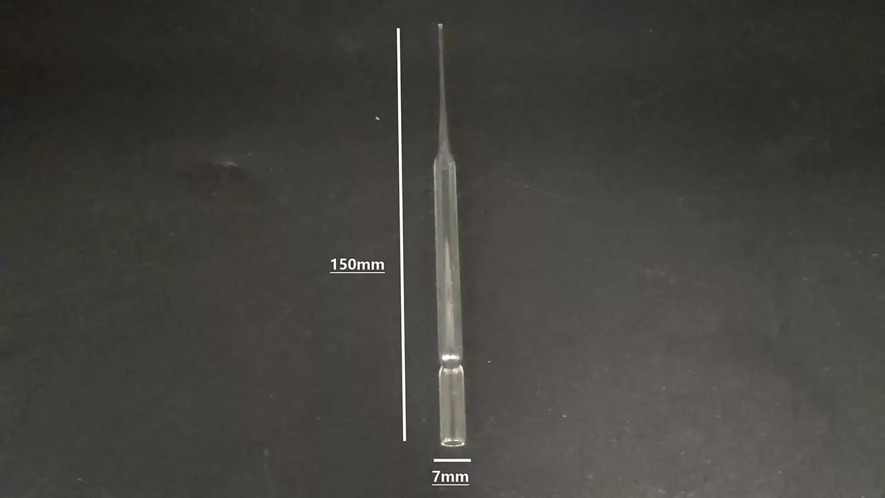 Glass pasteur pipette general packing