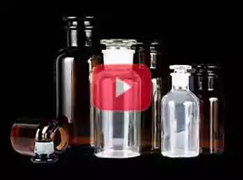 Glass Reagent Bottle