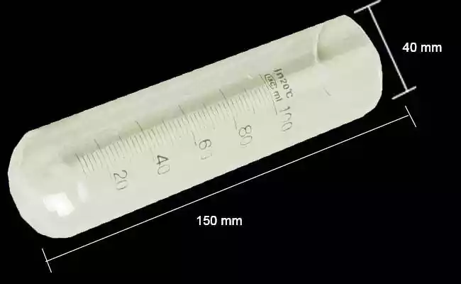 100 ml Graduated Glass Test Tube