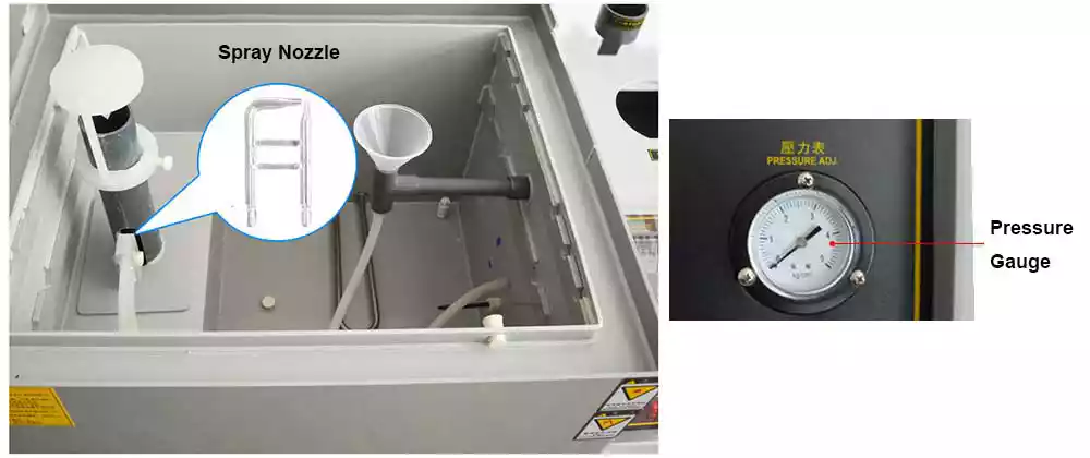 how to use salt spray test chamber