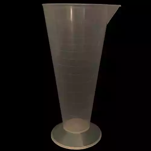 250 ml Plastic Conical Graduated cylinder