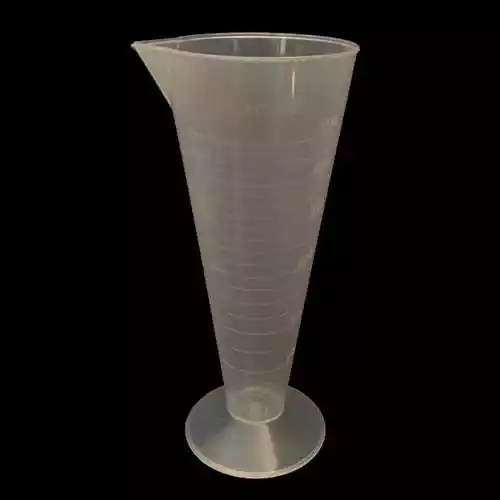 500 ml Plastic Conical Graduated cylinder