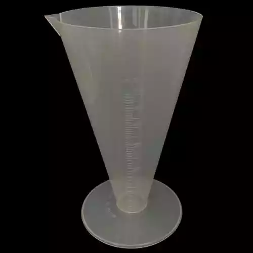1000 ml Plastic Conical Graduated cylinder