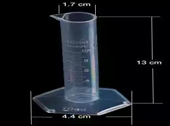 10 ml Plastic Graduated Cylinder