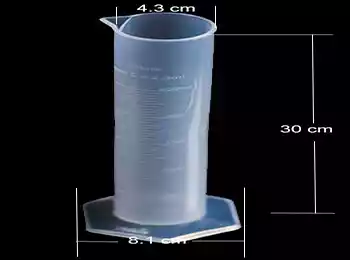 250 ml Plastic Graduated Cylinder