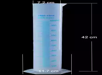 1000 ml Plastic Graduated Cylinder