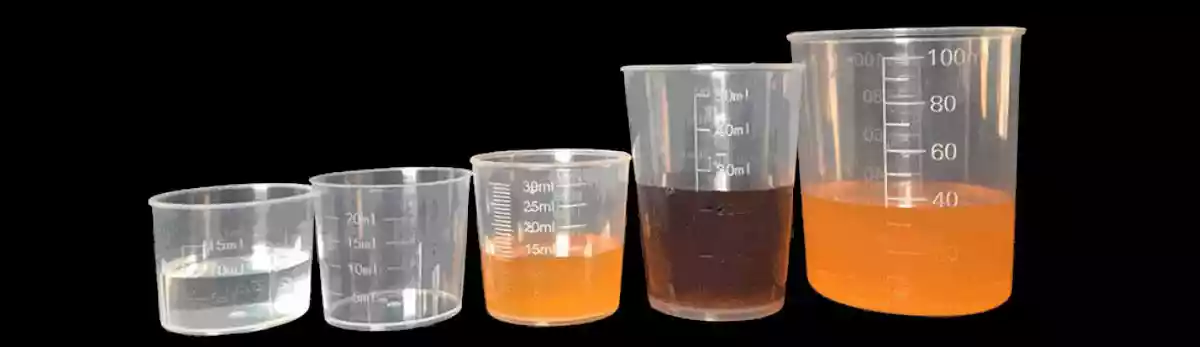 measuring cup with scale