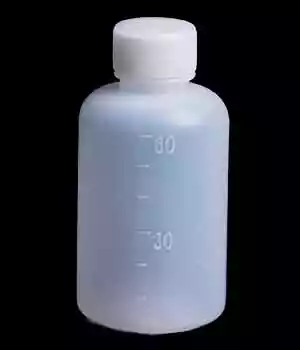 60 ml Frasco reactivo de plastico boca estrecha