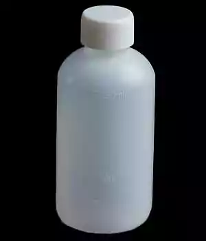250 ml Frasco reactivo de plastico boca estrecha