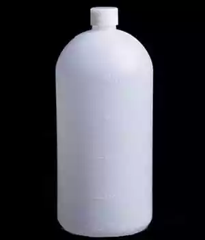 2000 ml Frasco reactivo de plastico boca estrecha