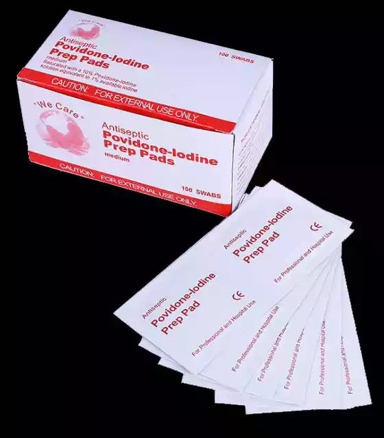 Povidone Iodine Prep Pad