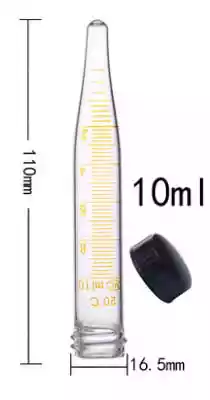 Screw Cap Test Tubes Size Details