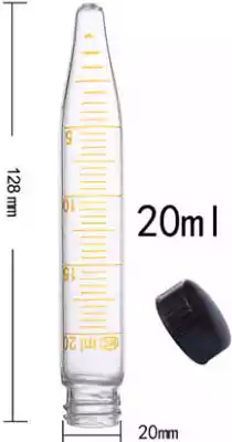 Screw Cap Test Tubes Size Details