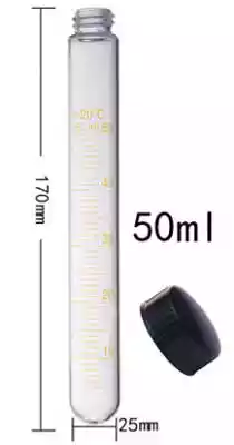 Screw Cap Test Tubes Size Details