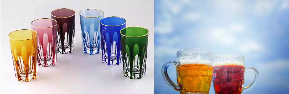 nice crystal cups