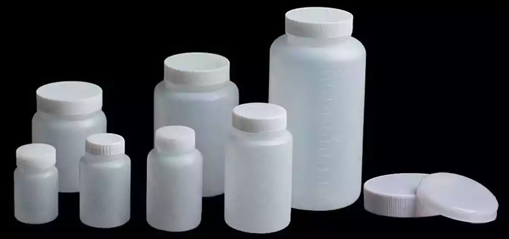 Wide Neck Plastic Reagent Bottles