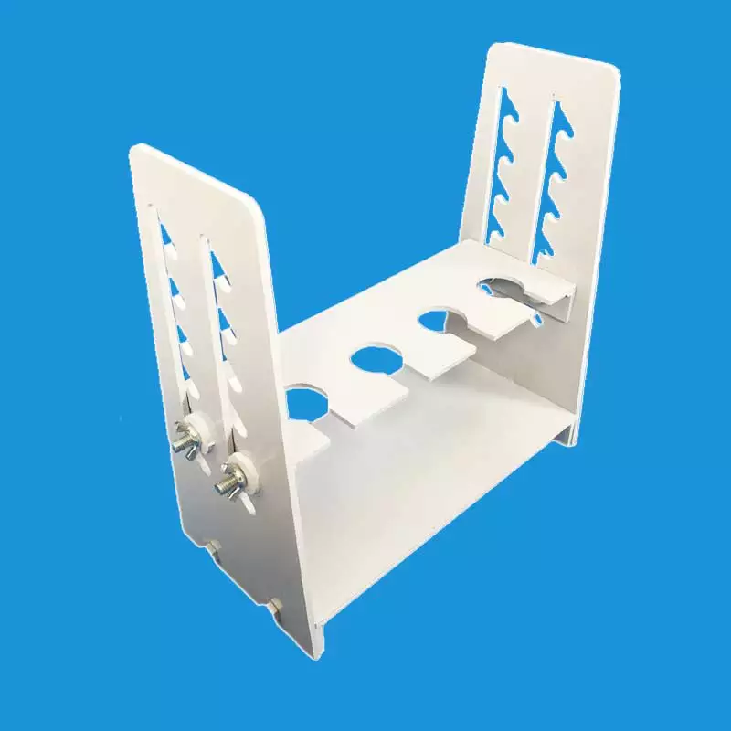 PVC Separatory Funnel Rack