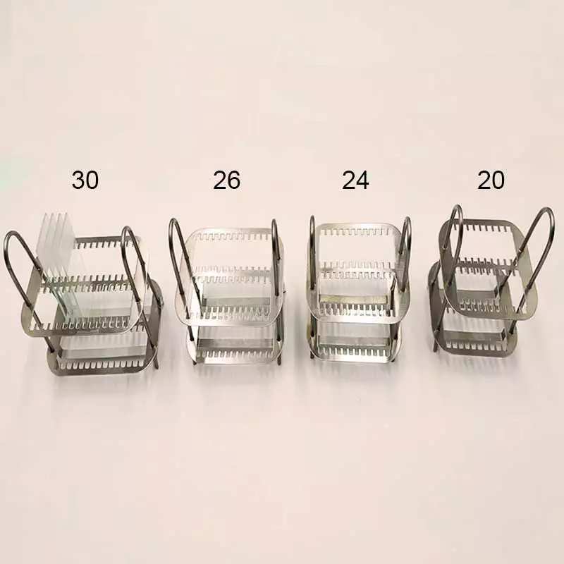 Stainless Steel Slide Staining Rack