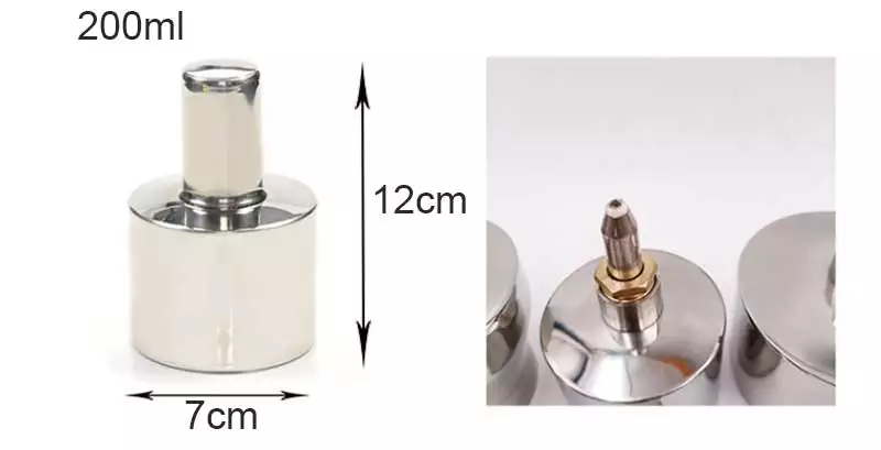 200ml Stainless Steel Alcohol Lamp